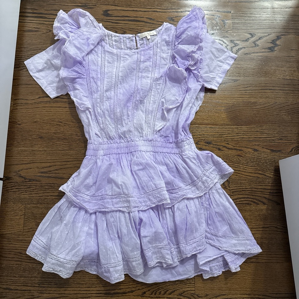 Light purple love shack fancy Natasha heritage mini dress size: small worn once